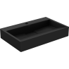 Mexen Ava umywalka nablatowa z konglomeratu 1/O 60 x 38 cm, czarna - 23016071