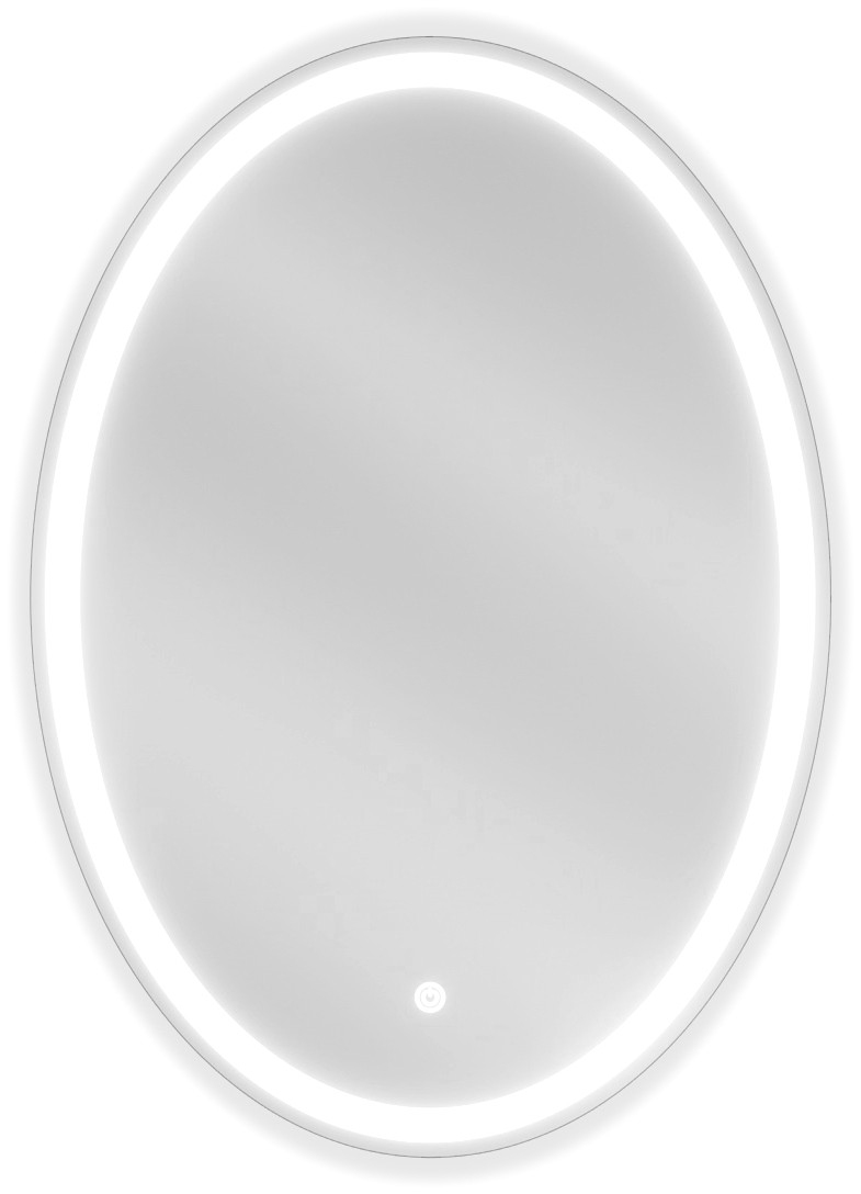 Mexen Elz lustro łazienkowe podświetlane 50 x 70 cm, LED 6000K, antypara - 9802-050-070-611-00