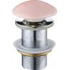 Mexen korek klik-klak okrągły, różowy ceramiczny mat - 79910-44