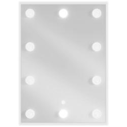 Mexen Dona lustro łazienkowe podświetlane 50 x 70 cm, LED 6000K, antypara - 9818-050-070-611-00
