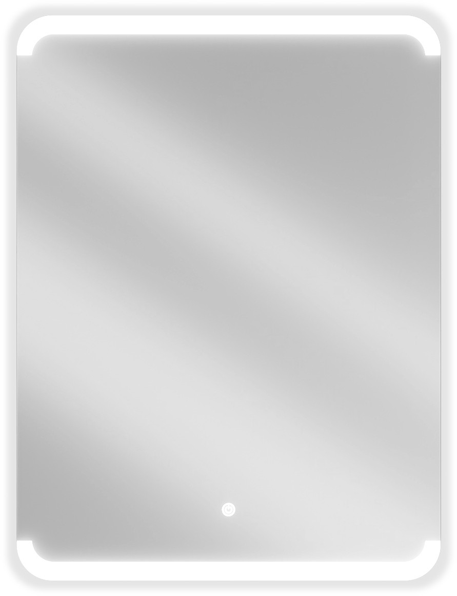Mexen Nida lustro łazienkowe podświetlane 60 x 80 cm, LED 6000K, antypara - 9806-060-080-611-00