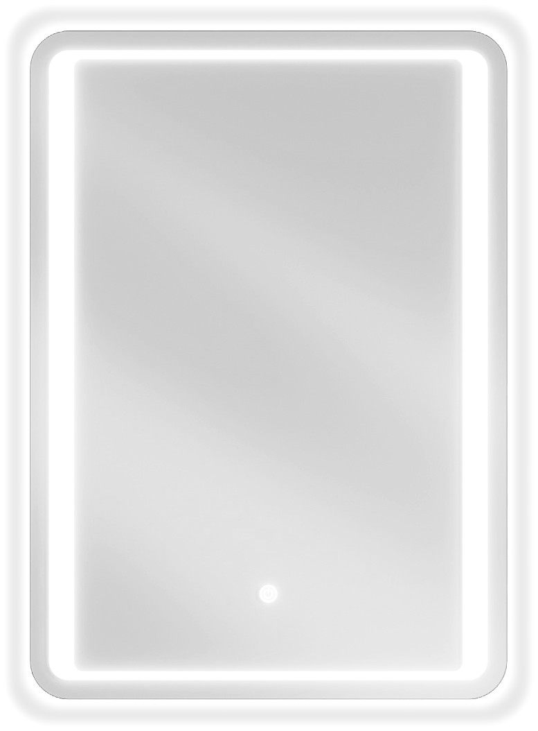 Mexen Zusa lustro łazienkowe podświetlane 50 x 70 cm, LED 6000K, antypara - 9808-050-070-611-00