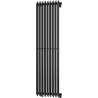 Mexen Atlanta grzejnik dekoracyjny 1500 x 460 mm, 894 W, czarny - W211-1500-460-00-70