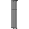 Mexen Tulsa grzejnik dekoracyjny 1600 x 420 mm, 613 W, czarny - W219-1600-420-00-70
