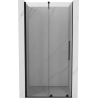 Mexen Velar drzwi prysznicowe rozsuwane 90 cm, transparent, czarne - 871-090-000-01-70