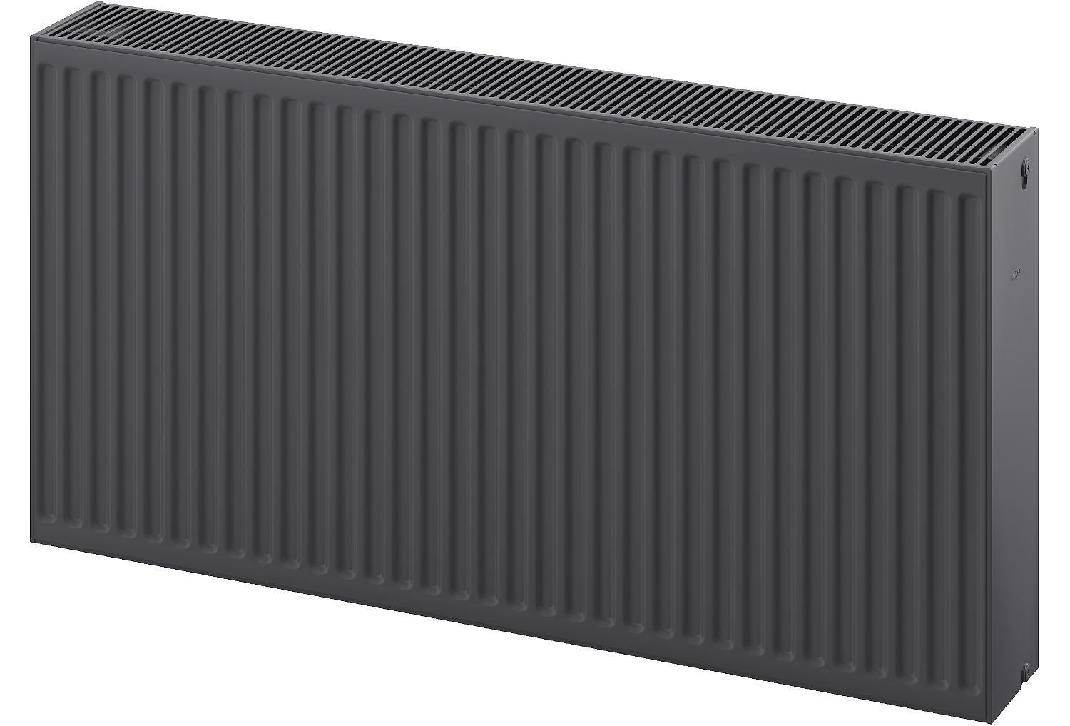 copy of Mexen C33 deskový radiátor 600 x 400 mm, boční připojení, 934 W, Bílá - W433-060-040-00