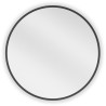 Mexen Loft lustro łazienkowe okragłe 50 cm, rama czarna - 9850-050-050-000-70