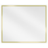 Mexen Loft lustro łazienkowe prostokątne 60 x 50 cm, rama złota - 9852-060-050-000-50