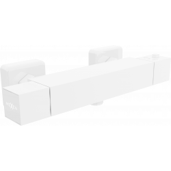 Mexen Cube termostatyczna bateria prysznicowa, biała - 77200-20