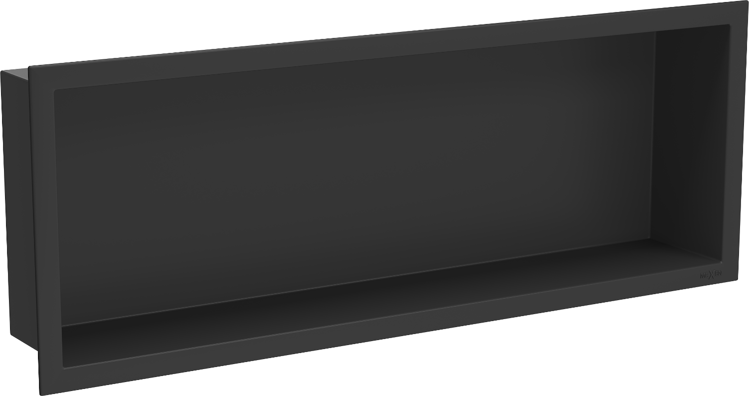 Mexen X-Wall-R półka wnękowa z kołnierzem 60 x 20 cm, czarna - 1970602010