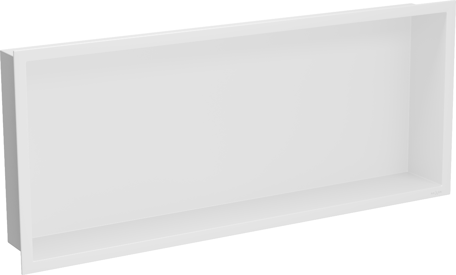 Mexen X-Wall-R półka wnękowa z kołnierzem 75 x 30 cm, biała - 1920753010