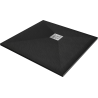 Mexen Stone+ brodzik kompozytowy kwadratowy 100 x 100 cm, czarny - 44701010