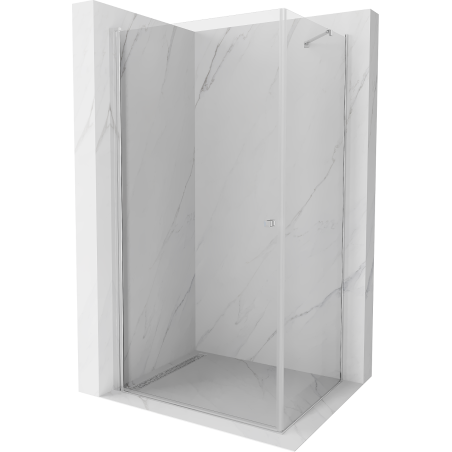 Mexen Pretoria kabina prysznicowa uchylna 75 x 90 cm, transparent, chrom - 852-075-090-01-00