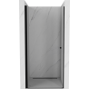 Mexen Pretoria drzwi prysznicowe uchylne 90 cm, transparent, czarne - 852-090-000-70-00