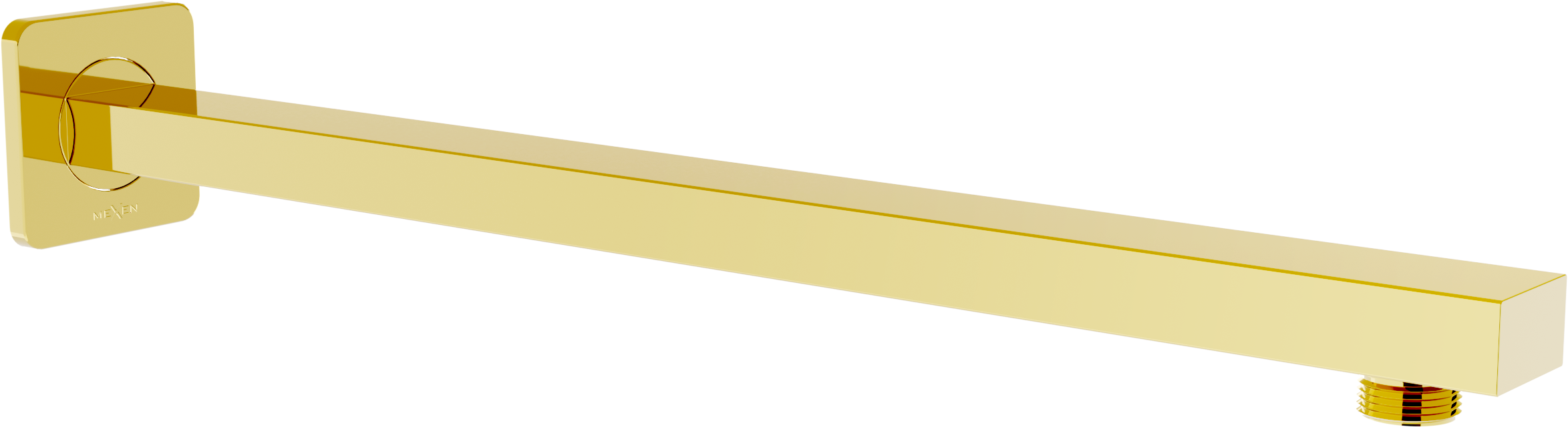 Mexen ramię prysznicowe ścienne 40 cm złote - 79112-50