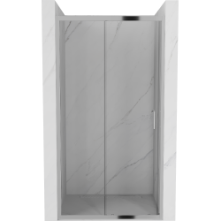 Mexen Apia rozsouvací sprchové dveře 90 cm, Průhledné, Chromovaná - 845-090-000-01-00