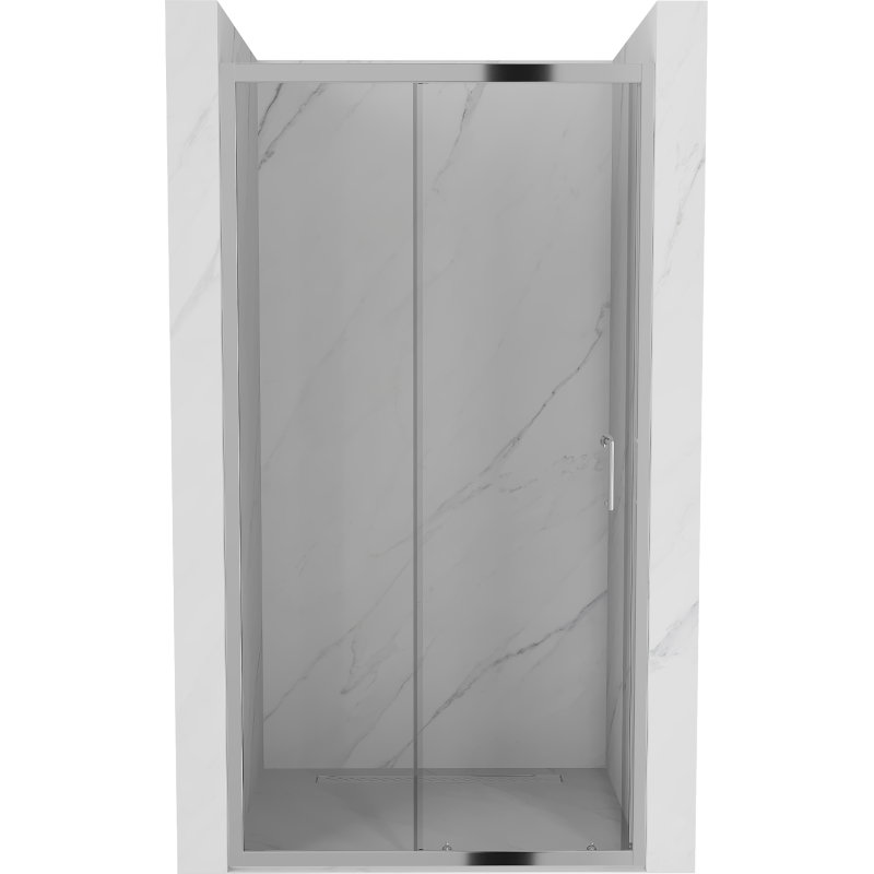 Mexen Apia drzwi prysznicowe rozsuwane 125 cm, transparent, chrom - 845-125-000-01-00