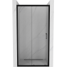 Mexen Apia drzwi prysznicowe rozsuwane 105 cm, transparent, czarne - 845-105-000-70-00