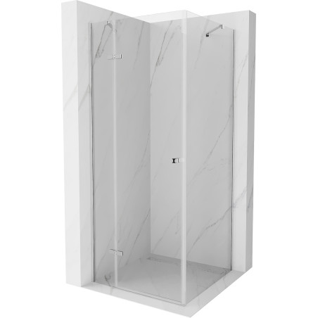 Mexen Roma kabina prysznicowa uchylna 70 x 70 cm, transparent, chrom - 854-070-070-01-00