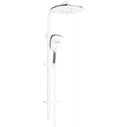Mexen Q17 sprchový sloup, Bílá/Chromovaná - 798171795-21