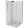 Mexen Rio kabina prysznicowa kwadratowa 90 x 90 cm, transparent, chrom - 860-090-090-01-00