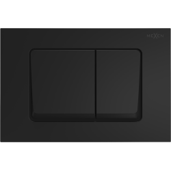 Mexen Fenix 10 XS przycisk spłukujący, czarny matowy - 601003