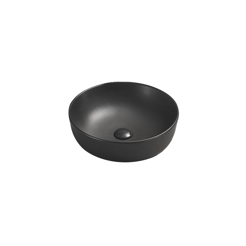 Mexen Lana umywalka nablatowa 41 x 41 cm, czarna mat - 22234185