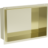 Mexen X-Wall-NR półka wnękowa bez kołnierza 30 x 20 cm, złota - 1951302010