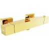 Mexen Cube termostatická sprchová baterie, Zlatá - 77250-50